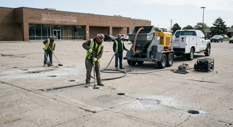 Commercial Concrete Leveling in Tampa, FL