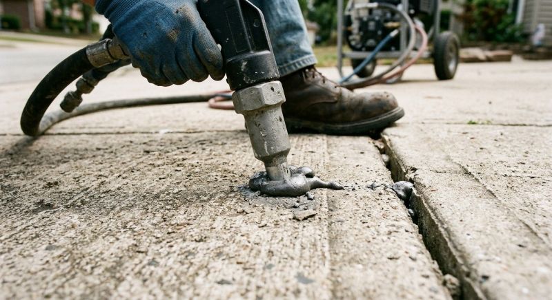 Concrete Slab Jacking in Denver, CO