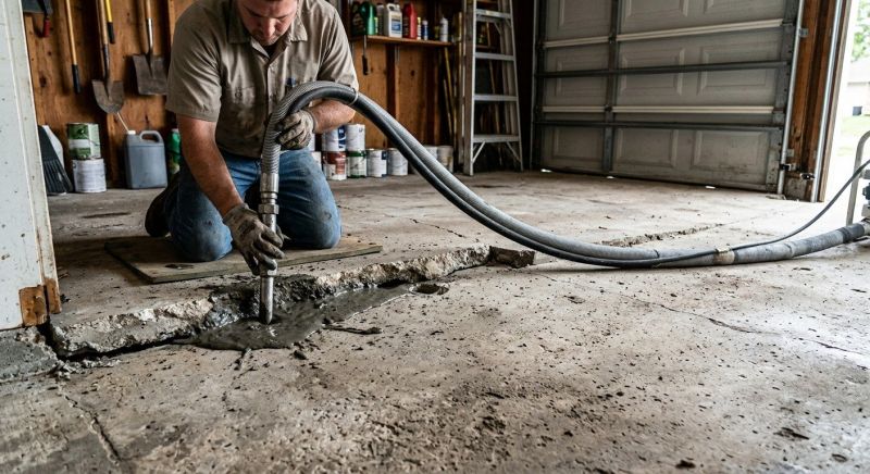 Garage Settling Repair in Tampa, FL