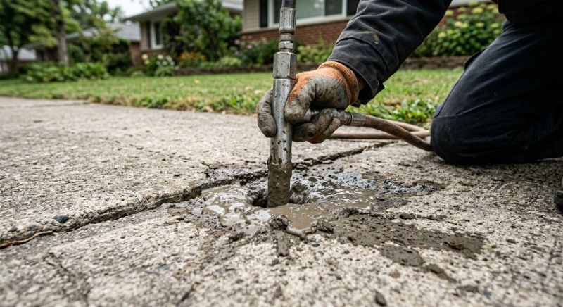 Sidewalk Raising in Des Moines, IA
