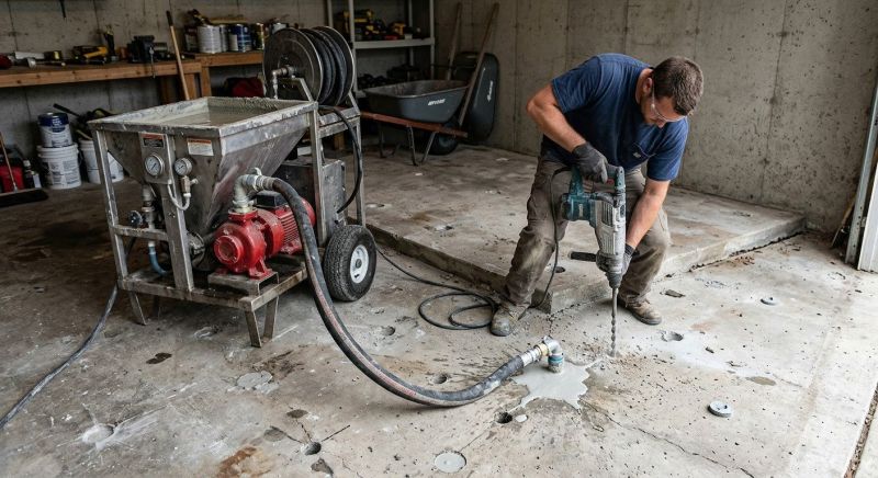 Concrete Floor Lifting in Corpus Christi, TX
