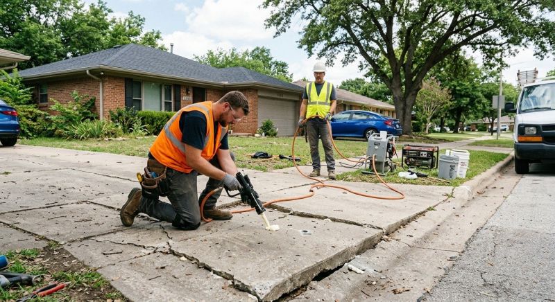 Concrete Lifting in Des Moines, IA