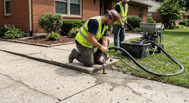 Concrete Mudjacking in San Antonio, TX