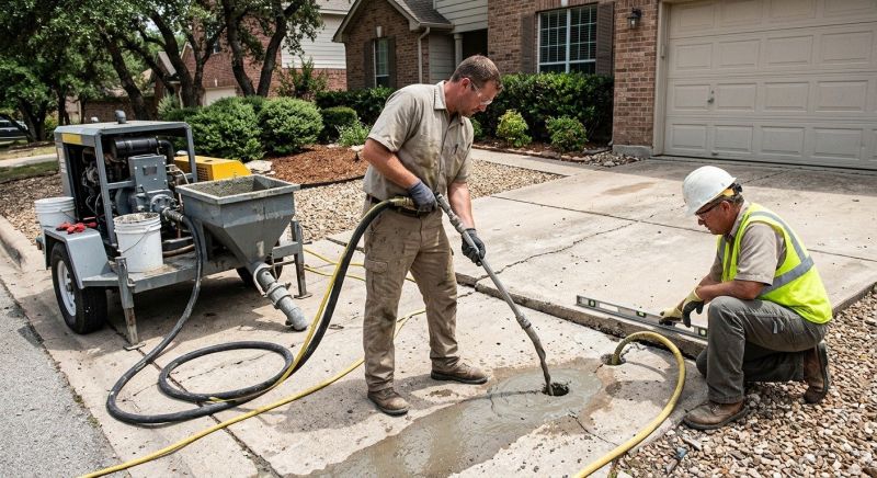 Concrete Mudjacking in Columbus, OH