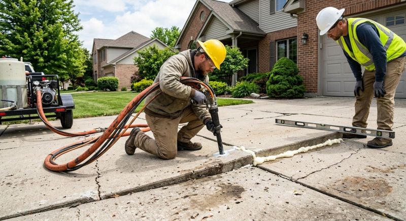 Concrete Poly Jacking in Corpus Christi, TX