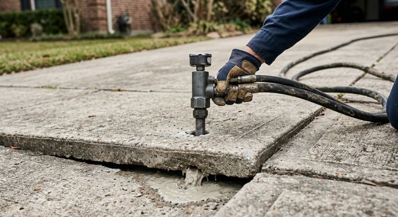 Concrete Slab Jacking in Denver, CO
