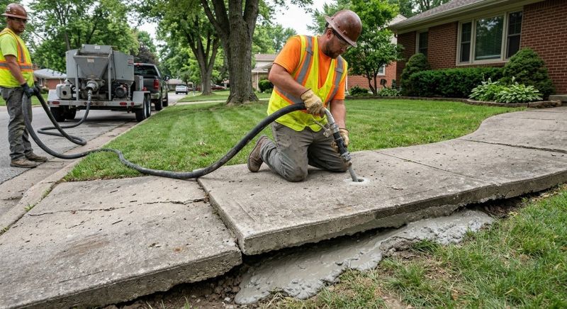 Sidewalk Leveling in Corpus Christi, TX