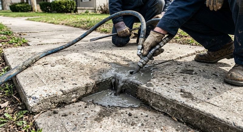Sidewalk Leveling in Columbus, OH
