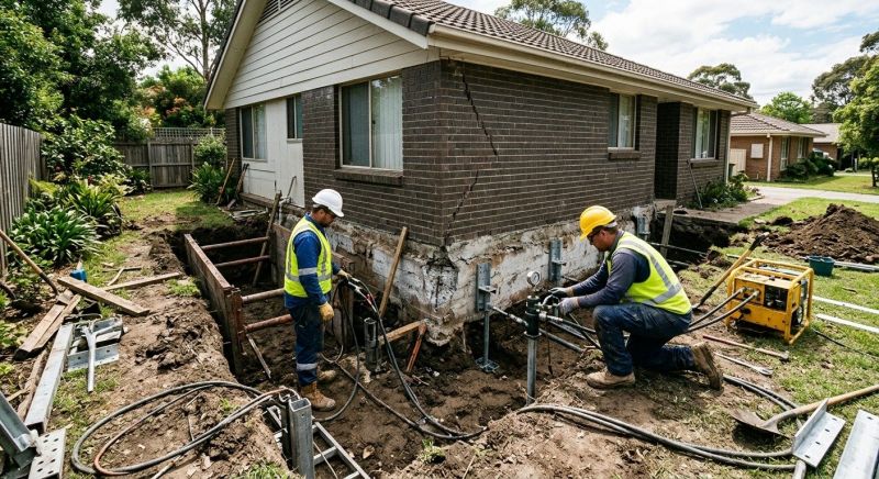 Sinking Foundation Repair in Fort Collins, CO