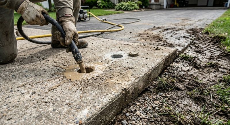 Slab Mudjacking in Des Moines, IA