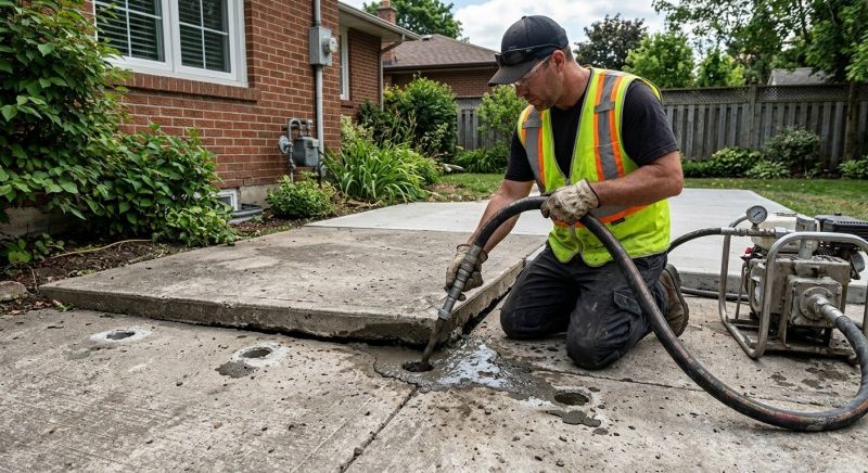Slab Mudjacking in Columbus, OH
