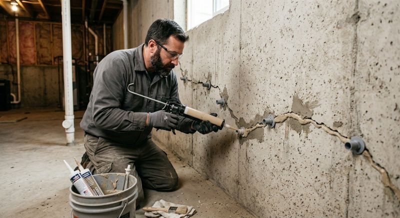 Structural Crack Repair in Fort Collins, CO