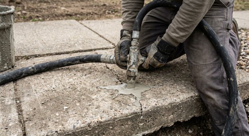 Sunken Sidewalk Repair in San Antonio, TX