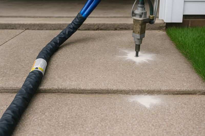 Sunken Slab Repair in West Des Moines, IA