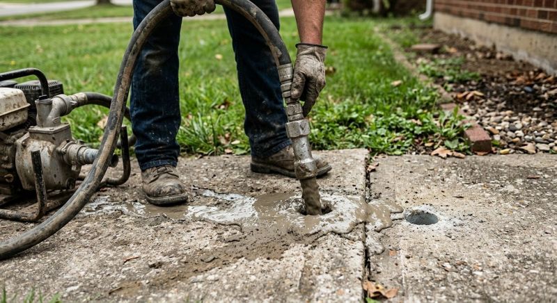Sunken Slab Repair in Denver, CO